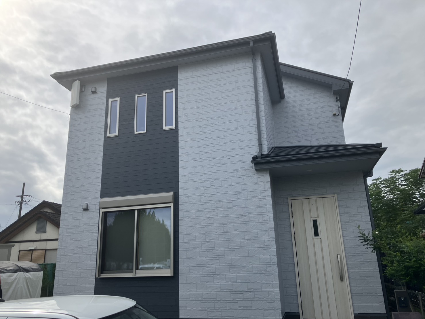 【一宮市 F様邸】 外壁塗装-エスケー化研 プレミアムシリコン- 屋根塗装-ヤネフレッシュSi- ベランダ防水