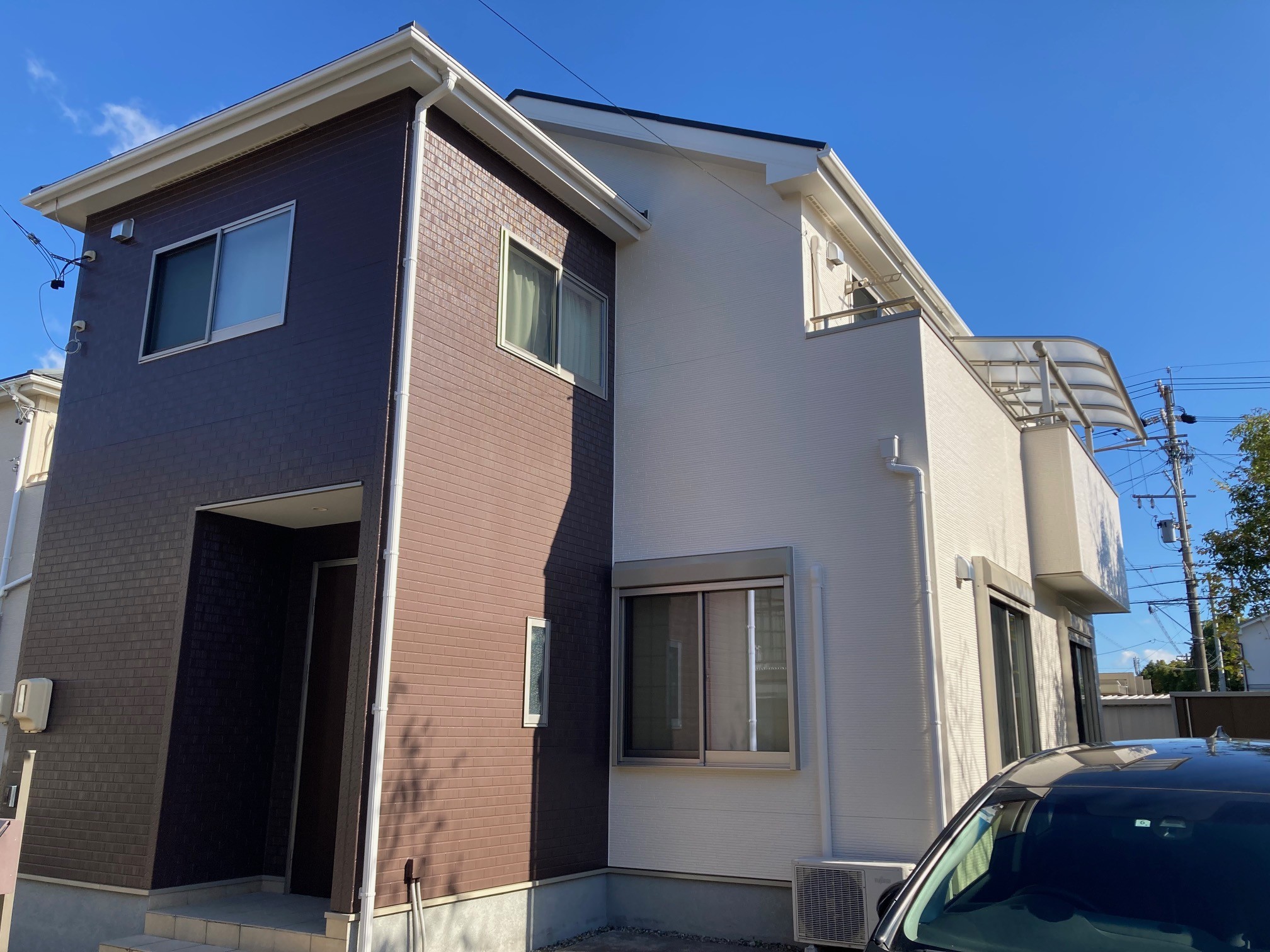 【岐阜市　Ｓ邸】　外壁塗装-エスケー化研プレミアムシリコン-　屋根塗装-エスケー化研プレミアムルーフSi-　ベランダ防水