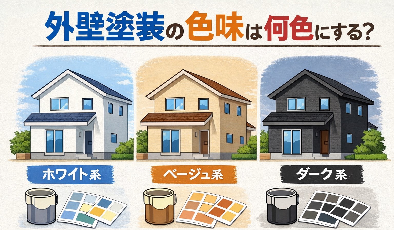 あなたな何色に塗装しますか！？