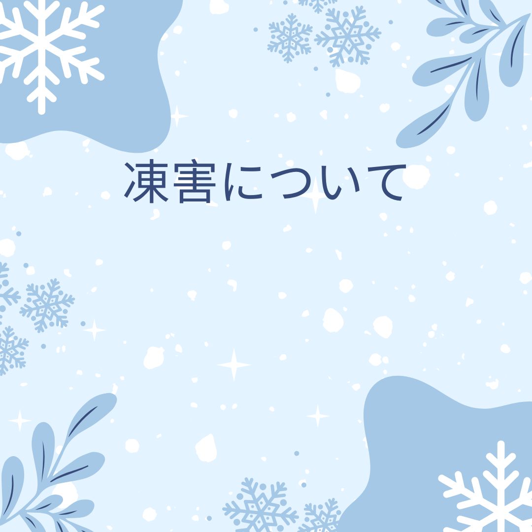 住宅の「凍害」について解説