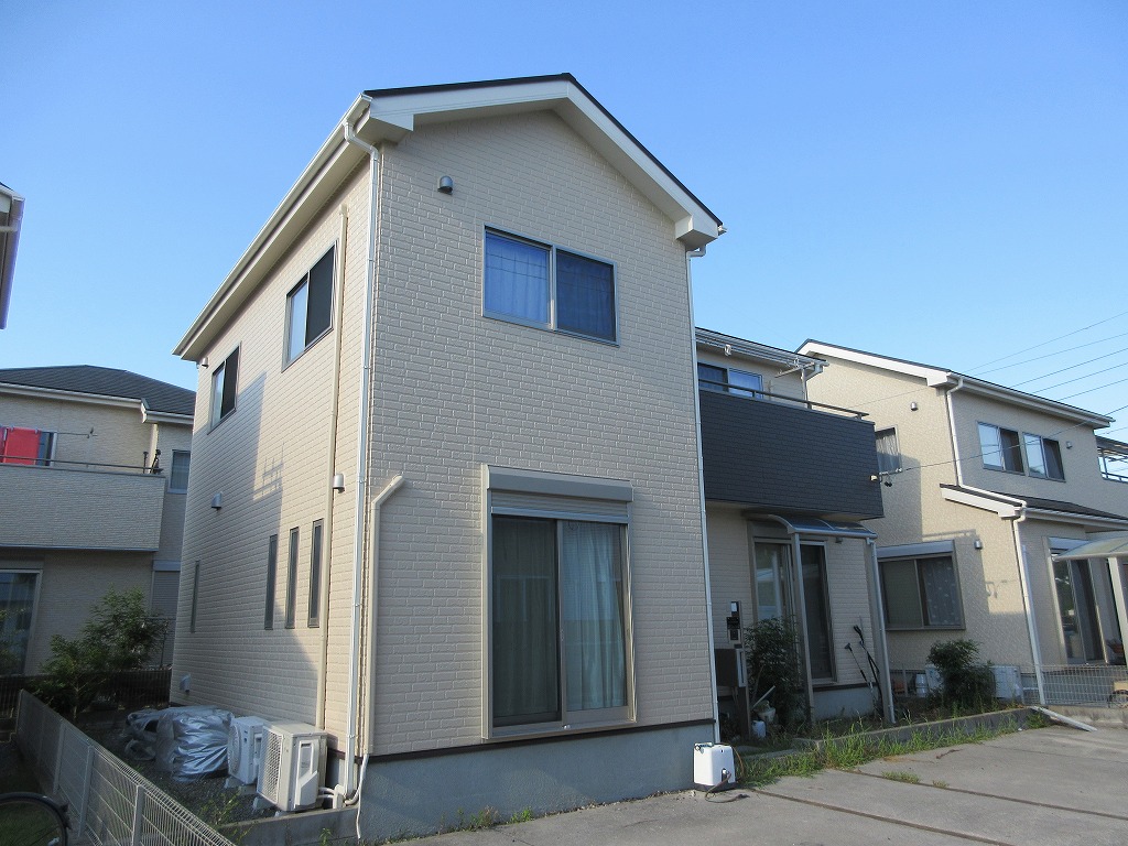 【大垣市　Ｎ邸】　外壁塗装-日本ペイント パーフェクトトップ-　屋根塗装-SK化研 ヤネフレッシュ-　ベランダ防水